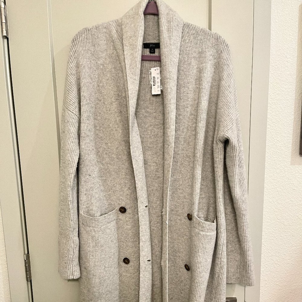 Brand New - Grey Ribbed sweater